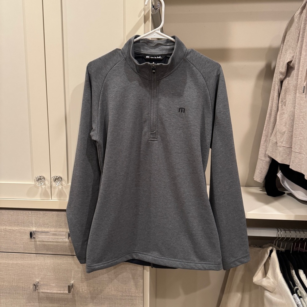 Men's TravisMathew Cloud 2.0 Long Sleeve Golf 1/4 Zip